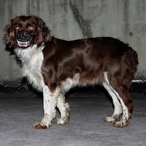 Bozal Para Perros Scary Dog - A Pedido_exkarg Mediano 5