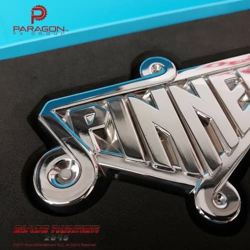 Emblema Blade Runner 2049 Spinner Licensed - A Pedido Plateado 6