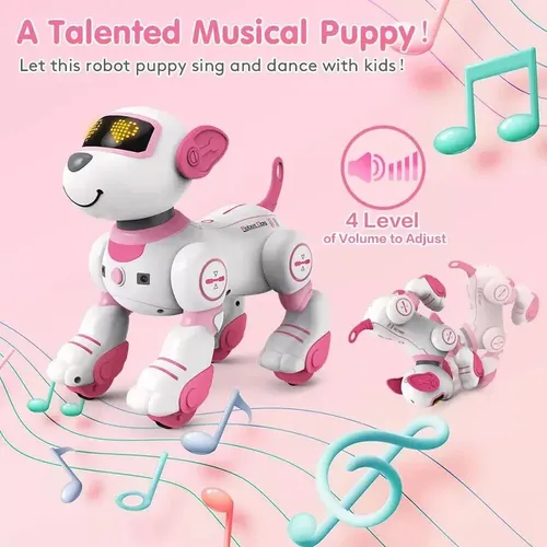 Perro Robot Vatos - A Pedido_exkarg Blanco 3