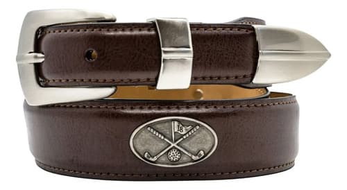 Cinturon Greg Norman Cuero - A Pedido_exkarg Marrón 3400