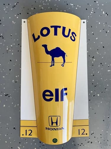 Cartel  Decorativo Trompa Auto F1 Senna - A Pedido_exkarg X 4