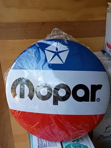 Cartel Decorativo 16 Inch Mopar Dome - A Pedido X