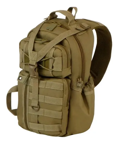 Mochila Cruzada East West Usa Tactical - A Pedido_exkarg Marrón 2
