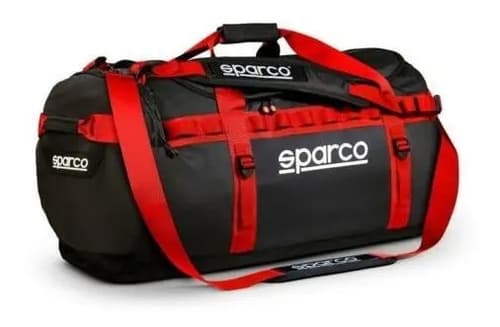 Bolso Sparco Dakar-l Duffle Bag - A Pedido_exkarg Negro