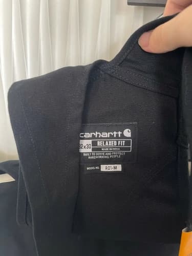 Pantalon Jardinero Carhartt Relax - A Pedido_exkarg Negro Xxx 2