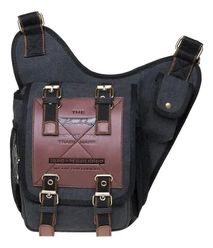 Cartera Morral Kaukko Canvas - A Pedido_exkarg Marrón 5