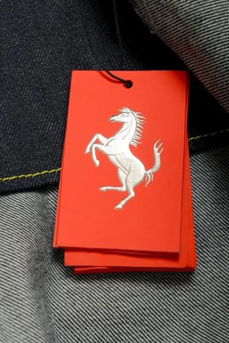 Campera Original Ferrari Italy Made - A Pedido_exkarg Azul 38 6