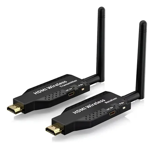 Extensor Inalámbrico De Vídeo Hdmi - A Pedido_exkarg Negro