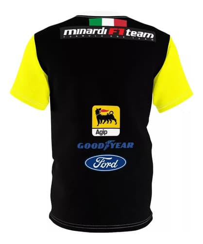 Remera 1988 Minardi M188  - A Pedido_exkarg Amarillo M 3