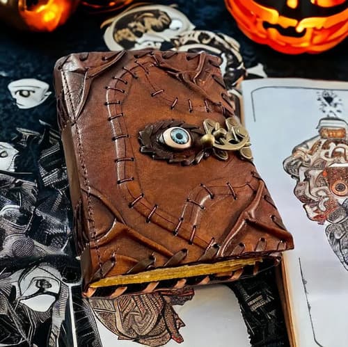 Libro Decorativo Pocus Book Of Spells Hocus Decor - A Pedido 3