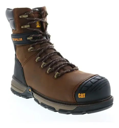 Botas Caterpillar Excavator 8  - A Pedido_exkarg Marrón 40 Ar 2