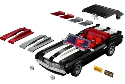Kit De Construcción Lego Icons Chevrolet Camaro Z28 10304 1456 7