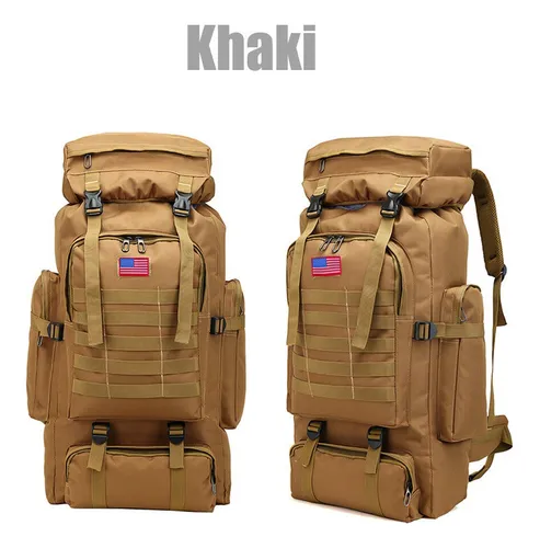 Mochila Outdoor Military Tactical - A Pedido_exkarg Negro X 5