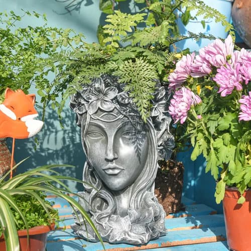 Maceta Sungmor Goddess Head - A Pedido_exkarg X 4