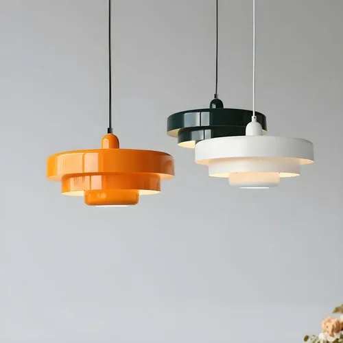 Lampara Colgante Bauhaus Modern Style - A Pedido Blanco 3
