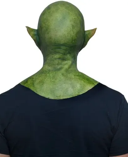 Máscara De Duende Elfo Tek'zik Hyper Mask Disfraz Halloween Color Verde 6