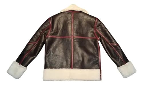 Campera Mujer Aviator Shearling Flight - A Pedido_exkarg Marrón 38 2