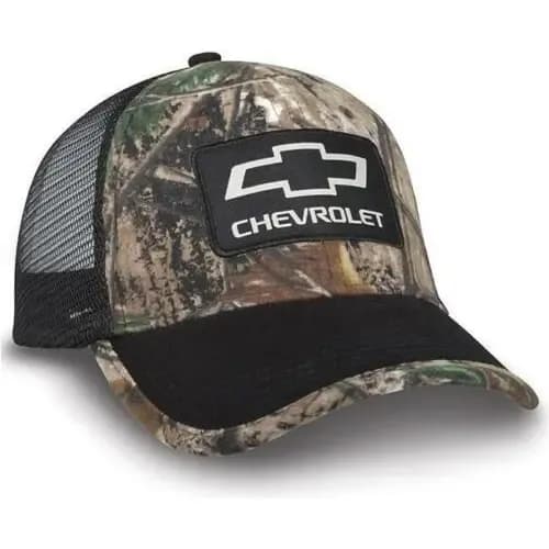 Gorra Chevrolet Realtree Camo Patch - A Pedido_exkarg Marrón Adulto Ajustable