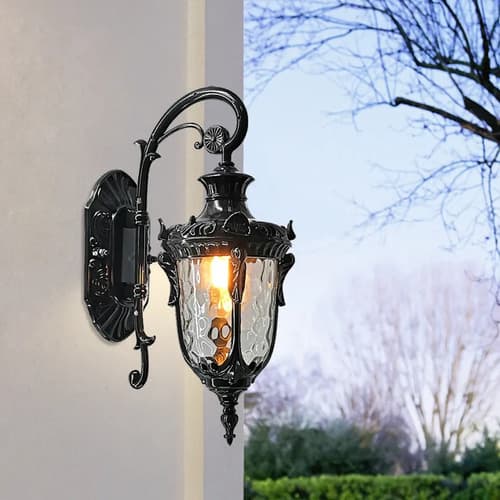 Farol Outdoor Wall Light Fixture - A Pedido Negro 2