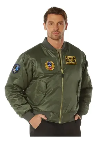 Campera Rothco Ma-1 Flight Jacket - A Pedido_exkarg Negro 38 2
