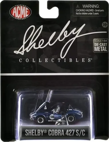 Auto 1:64th Shelby Cobra 427 - A Pedido_exkarg Azul 3