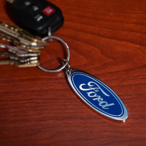 Llavero Ford Original - A Pedido_exkarg Azul 5