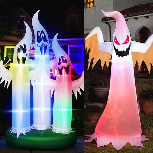 Adorno Inflable Halloween Combo Fantasmas - A Pedido_exkarg 2