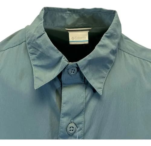 Camisa Columbia Men's Thyme Green - A Pedido_exkarg Verde S 3