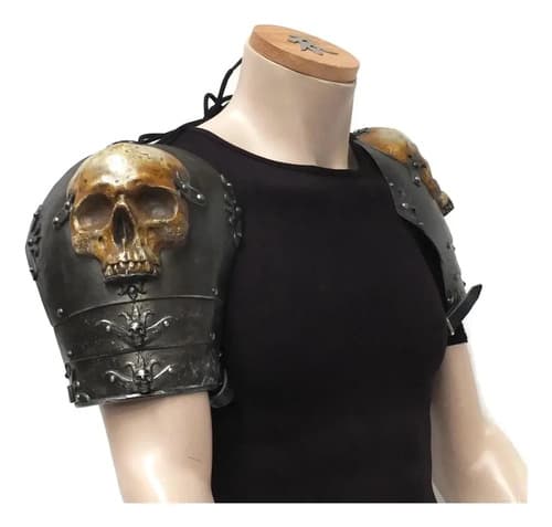 Armadura Medieval De Acero Para Hombros - A Pedido 3