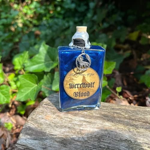 Botella Decorativa Poción Cambia De Color - A Pedido Azul 3