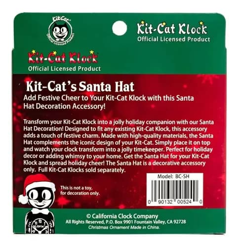 Gorro Navideño Kit Kat Clock - A Pedido_exkarg Rojo 3