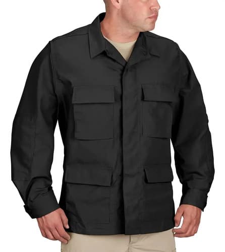 Campera Tactica Propper Uniform Bdu - A Pedido Negro 38 2