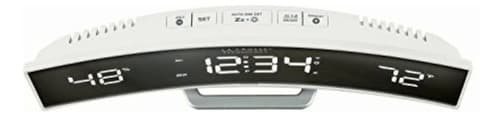 La Crosse Technology 602-247 Reloj Despertador Curvado Negro 2