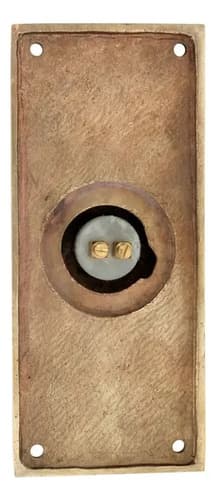 Pulsador Timbre  Bronce Victorian Brass  - A Pedido_exkarg Bronce 3