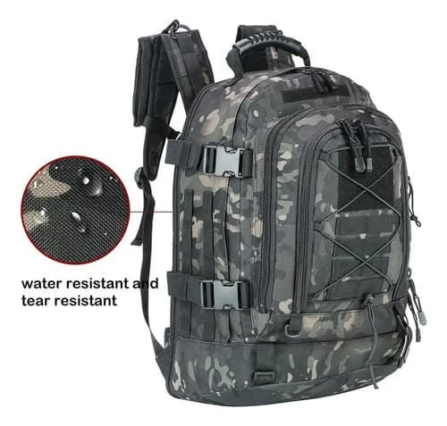 Mochila Militar Tactica 60l - A Pedido_exkarg Negro 2