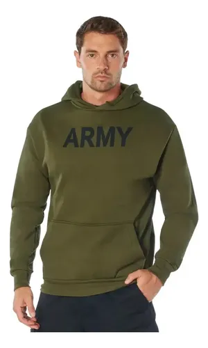 Hoodie Army Pullover - A Pedido_exkarg M Gris 3