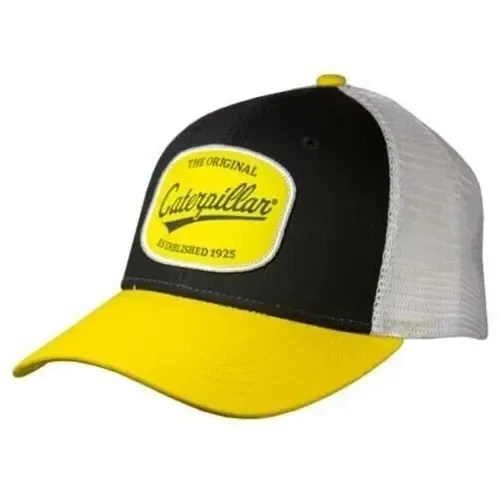 Gorra Caterpillar Men's Yellow & White - A Pedido_exkarg Amarillo Xxx