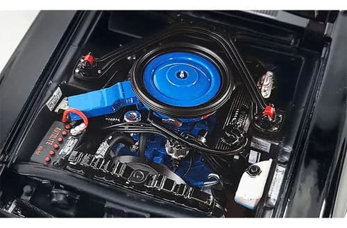 Auto 1968 Shelby Gt500 Kr Convertible 1/18 - A Pedido_exkarg Negro 4