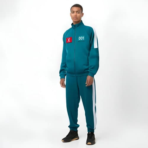 Disfraz Jugador 456 Juego Del Calamar - A Pedido_exkarg Verde M