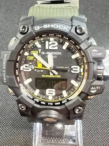 Reloj Casio G-shock Gwg-1000-1a3jf - A Pedido_exkarg Verde Oscuro Negro 2