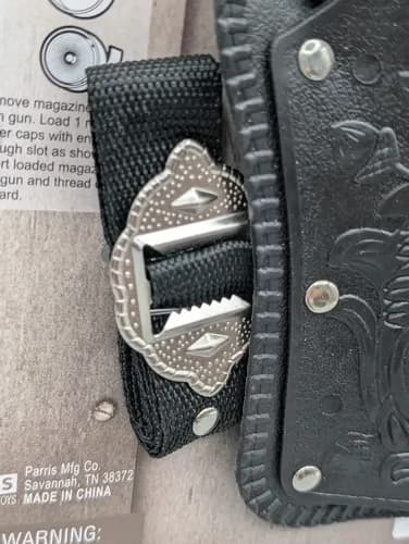 Revolver A Cebita Roll Cap Gun - A Pedido Plateado 4