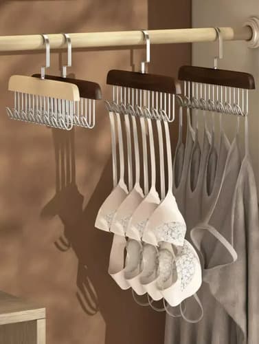Percha Organizadora De Cinturones / Ropa - A Pedido_exkarg Marrón 5