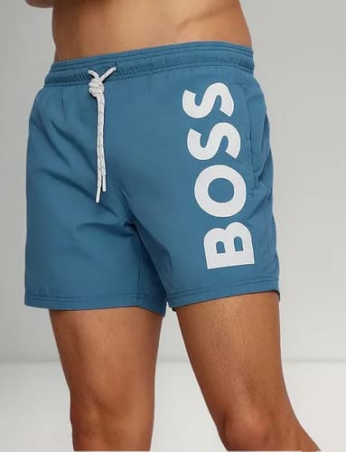 Bermuda Boss Men Swim Big Logo - A Pedido_exkarg Rojo 38