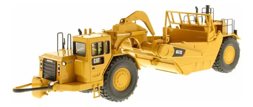 Camioneta Caterpillar 657g 1:50 Diecast Masters Amarilla Amarillo