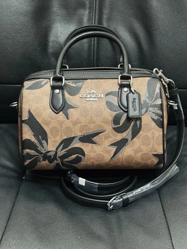 Cartera  Coach Rowan Satchel - A Pedido_exkarg Marrón 3