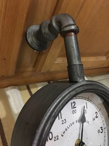 Reloj De Pared Industrial Wall Clock - A Pedido_exkarg Plomo 2
