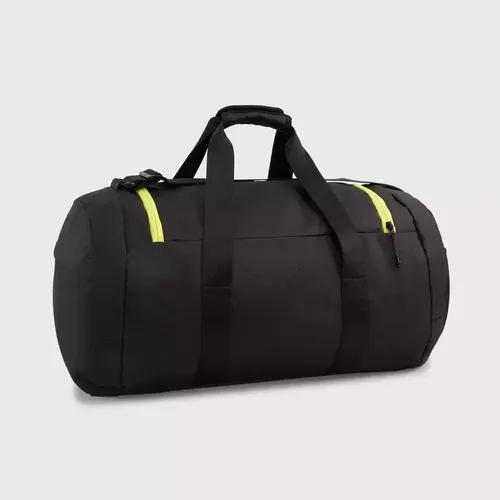 Bolso Scuderia Ferrari F1 Team - A Pedido_exkarg Negro Con Detalles Amarillo Liso Con Ribete Contrastante 2