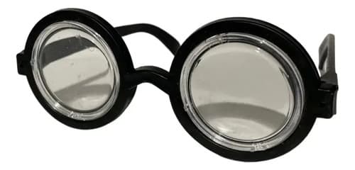 Anteojos De Nerd De Broma - A Pedido_exkarg Negro 2