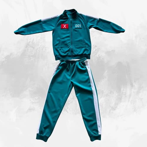 Disfraz Jugador 456 Juego Del Calamar - A Pedido_exkarg Verde M 2