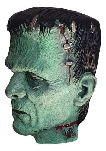Cabeza Decorativa Frankestein - A Pedido_exkarg Verde 3